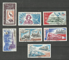 MALI POSTE AERIENNE N°175, 177, 187, 190, 194 à 196 Cote 4.60€ - Malí (1959-...)