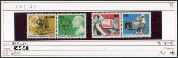 Berlin 1973  - Germany 1973 - Michel  455-458 - ** Mnh Neuf Postfris - Unused Stamps