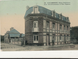 76 // LILLEBONNE   Rue Alsace Loraine Et Rue Pasteur 14  Vernissée / EDIT ECBL ** - Lillebonne