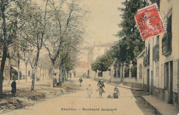 42 // CHARLIEU   Boulevard Jacquard   Colorisée Toilée - Charlieu