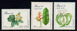 Brazil 1989 Brasil / Flowers MNH Flores Blumen Fleurs / 2975  38-26 - Rosen