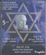 Israel 2116 Mit Tab (kompl.Ausg.) Postfrisch 2010 Simon Wiesenthal - Ungebraucht (mit Tabs)
