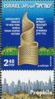 Israel 2107 Mit Tab (kompl.Ausg.) Postfrisch 2010 Denkmal Für Opfer Der Terroranschlä - Neufs (avec Tabs)