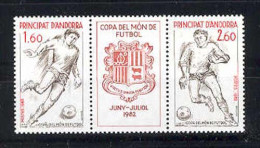 Andorra -Franc 1982 Copa Futbol Y=302-03 E=323-24 (**) - Otros & Sin Clasificación