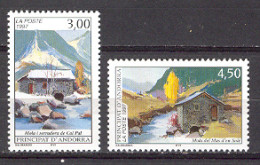 Andorra -Franc 1997 Turismo. Y=489-90 E=510-11 (**) - Moulins