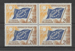 Francia 1958. YT = Ser 18 -  (**). Servicio - Mint/Hinged