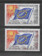 Francia 1963-71. YT = Ser 31,35 -  (**). Consejo De Eur - Ungebraucht