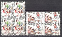 Andorra - 1989, Europa E=213-14 S=200-01 Bl (**) - 1989