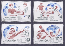 Spain 82. Futbol Camp Mundo, Ed 2664-65 Sellos  (**) - Unused Stamps
