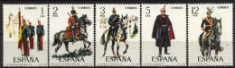 Spain 1978. Uniformes G9 Ed 2451-55 (**) - Unused Stamps