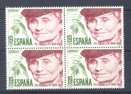 Spain. 1980. Hellen Keller Ed 2574 Bl (**) - Nuevos