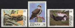 Spain 1999. Fauna En Peligro Ed 3614-16 (**) - Nuovi