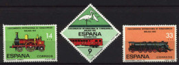 Spain. 1982 Trenes Ed 2670-72 (**) - Eisenbahnen