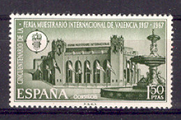 Spain 1967 - Feria Valencia Ed 1797 (**) - Unused Stamps