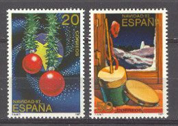 Spain 1987 - Navidad Ed 2925-26 (**) - Nuovi