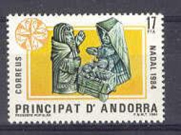 Andorra - 1984, Navidad E=183 S=166 (**) - Kerstmis