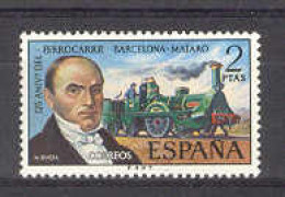 Spain 1974 - FC Barcelona-Mataro Ed 2173 (**) - Eisenbahnen