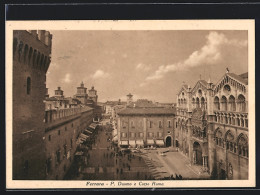 Cartolina Ferrara, P. Duomo E Corso Roma  - Ferrara