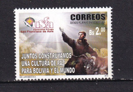 BOLIVIA-2014,- FRANCISCO DE ASIS-MNH - Christentum