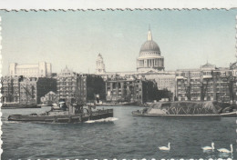 98-London St Paul's Cathedral From Thames - St. Paul's Cathedral