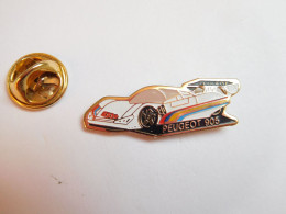 Beau Pin's , Auto Peugeot 905 , ESSO , Signé DIMO , Grandes Lettres - Peugeot