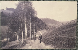 1910.Schlesien. Hallatsch (Hallgrund)- Golaczów.Neue Bahnstrecke Reinerz-Kudowa - Schlesien