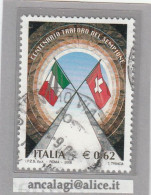 USATI ITALIA 2006 - Ref.0999A "TRSFORO DEL SEMPIONE" 1 Val. - - 2001-10: Usati