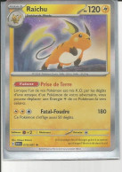 CARTE RAICHU HOLOGRAPHIQUE  DESTINEE A PALDEA N° 19 - Ecarlate & Violet