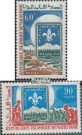 Mauretanien 313-314 (kompl.Ausg.) Postfrisch 1967 Weltpfadfindertreffen - Mauritania (1960-...)