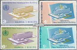 Samoa 141-144 (kompl.Ausg.) Postfrisch 1966 WHO - Samoa (Staat)