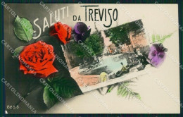 Treviso Città Saluti Da Foto Postcard KF1193 - Treviso