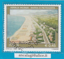 USATI ITALIA 2006 - Ref.1000 "TURISTICA, Marina Di Pietrasanta" 1 Val. - - 2001-10: Usados