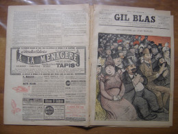 1900 GIL BLAS 37 Steinlen Les Bons De L'exposition Balluriau - Andere & Zonder Classificatie