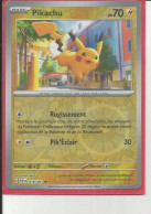 CARTE PIKACHU REVERSE DESTINEE DE PALDEA N° 18 - Karmesin Und Purpur