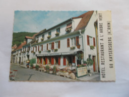 KAYSERSBERG ( 68 Haut Rhin ) HOTEL RESTAURANT A L ARBRE VERT VUE GENERALE DEVANTURE A.KIENTY Proprietaire - Kaysersberg