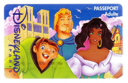 PASSEPORT ADULTE DISNEYLAND PARIS -TRES BON ETAT -REF-PASS DISNEY-4 - Disney Passports