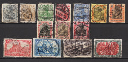 MiNr. 68-77, 78-81 Gestempelt - Used Stamps