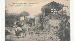 Italie PISCOPIO   Tremblement De Terre Septembre 1905 - Autres & Non Classés