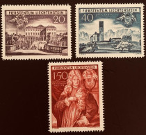 Liechtenstein 1949 Yt 243/45, Annessione Schellenberg, ** - Neufs