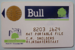 FRANCE - Bull Chip - 1st Smart Card Demo - M4T Portable File - Used - RRR - 600 Agences