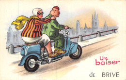 24-4890 : UN BAISER DE BRIVE. SCOOTER - Brive La Gaillarde