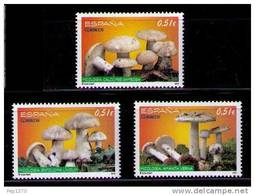 ESPAÑA 2012 - MICOLOGIA - SETAS  - EDIFIL Nº 4740-4742 - YVERT 4424-4426 - Mushrooms