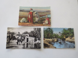 SCENES & TYPES : Lot De 3 Cartes - Escenas & Tipos