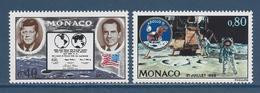 Monaco - YT N° 829 Et 830 ** - Neuf Sans Charnière - 1970 - Unused Stamps
