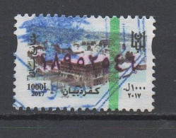 Lebanon Kferzebian Used Fiscal Stamp 2017 1000LP Lebanon Revenue, Liban Libano - Líbano