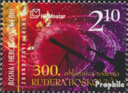 Bosnien - Kroat. Post Mostar 315 (kompl.Ausg.) Postfrisch 2011 Rugjer Josip Boskovic - Bosnien-Herzegowina