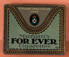 Rare Boite Cigaretttes Muratti's For Ever - Tabaksdozen (leeg)