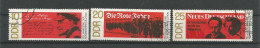 DDR 1968 50th Anniv Of 1918 Revolution Y.T. 1113/1115 (0) - Usati