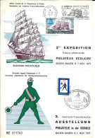 M146 - POSTE AUX ARMEES - SOUVENIR FRANCO ALLEMAND PHILATELIE SCOLAIRE DU 06/11/71 BADEN BADEN - Covers & Documents