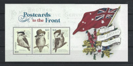 Australia 2022 Postcards To The Front Y.T. BF 335  ** - Hojas Bloque
